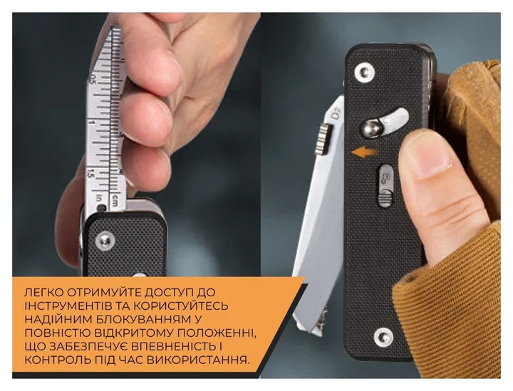 Мультитул Roxon Flex Companion S503G зелений (FNR_S503Ggr) - изображение 18
