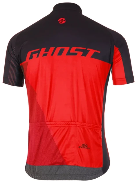 Джерсі Ghost Performance Evo, Short, M, чорно-червоне (ROU_1303810) - изображение 2