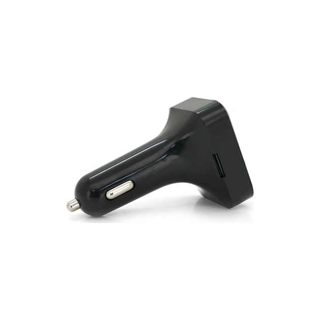 FM модулятор Voltronic D1, підсвітка 7 кольорів, 1.5-3.1A, USB, TF (FM-D1-7Col) - изображение 3