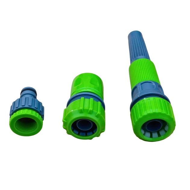 Шланг садовий 3/4" AgroStar 30 м 4-шарова конструкція зелений - Фото 6 Шланг садовий 3/4" AgroStar 30 м 4-шарова конструкція зелений - зображення 6