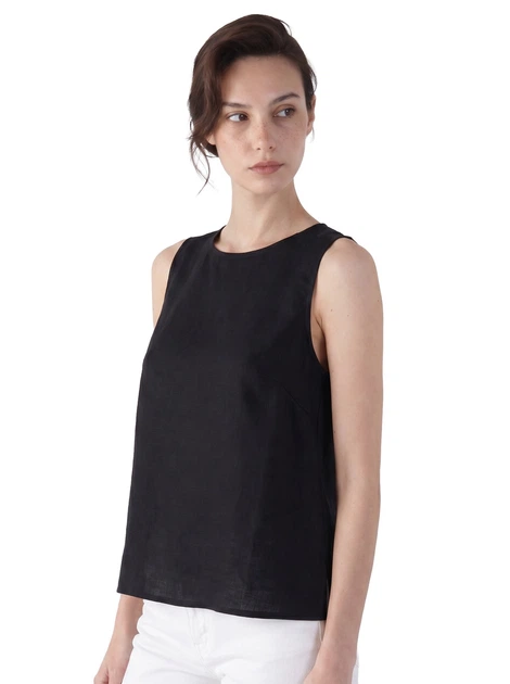 Топ жіночий EQUILIBRI W412 006 000 L black - изображение 3