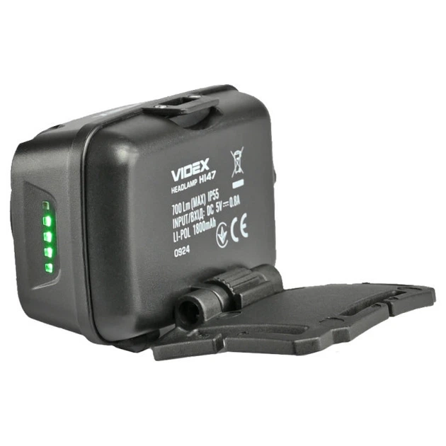 Налобный фонарь VIDEX VLF-H147 700 Lm, 5000K, USB-C - изображение 5