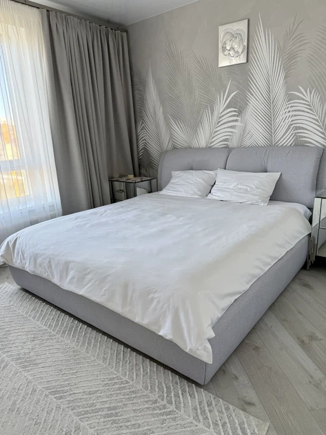 Постільний набір двоспальний SATIN WHITE 200x220 см 100% сатин білий - зображення 3
