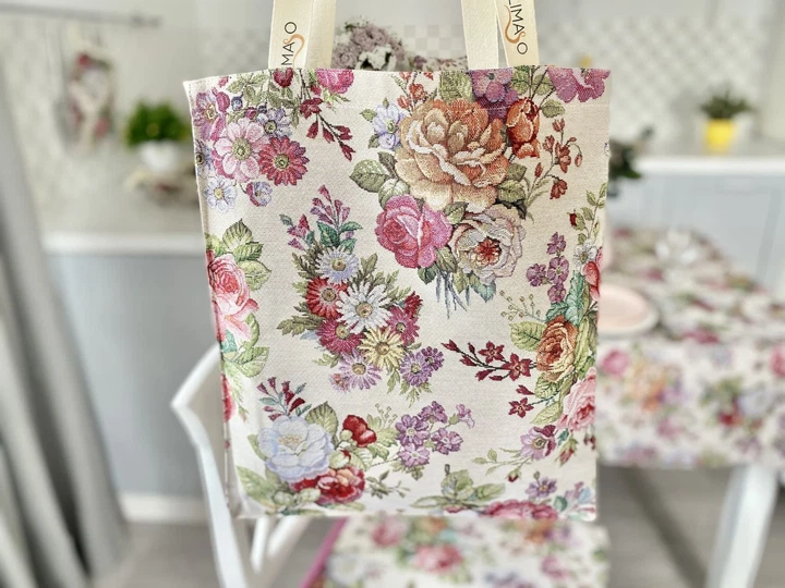 Сумка гобеленова Limaso EDEN1175-SM 35x40 см 75% поліестер, 22% бавовна, асорті - Фото 4 Сумка гобеленова Limaso EDEN1175-SM 35x40 см 75% поліестер, 22% бавовна, асорті - зображення 4
