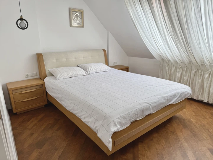 Постельный набор двуспальный VENICE 200x220 см 100% сатин белый - Фото 14 Постельный набор двуспальный VENICE 200x220 см 100% сатин белый - изображение 14