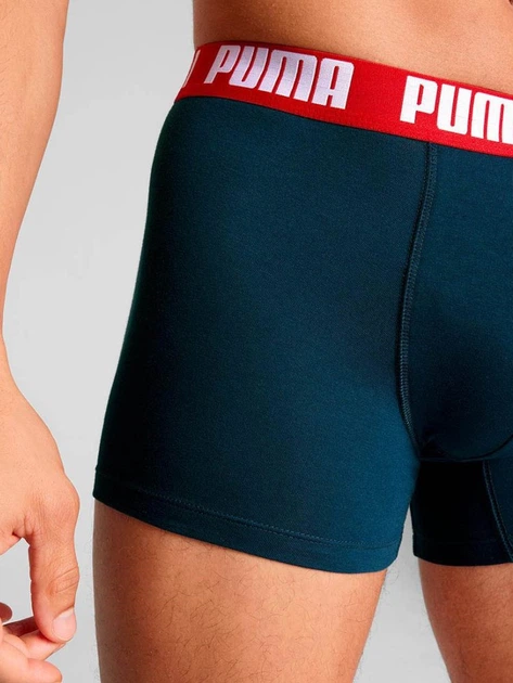 Набор трусов шорты мужской Puma Men Everyday Basic Boxer 2P 93832005 XXL 2 шт Sailor Blue/Grey Melange (8720245556118) - Фото 5 Набор трусов шорты мужской Puma Men Everyday Basic Boxer 2P 93832005 XXL 2 шт Sailor Blue/Grey Melange (8720245556118) - изображение 5