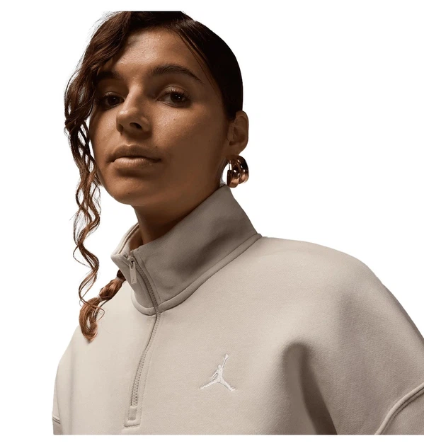 Кофта женские Jordan Brooklyn Beige S Бежевый IH2391-104 - Фото 3 Кофта женские Jordan Brooklyn Beige S Бежевый IH2391-104 - изображение 3