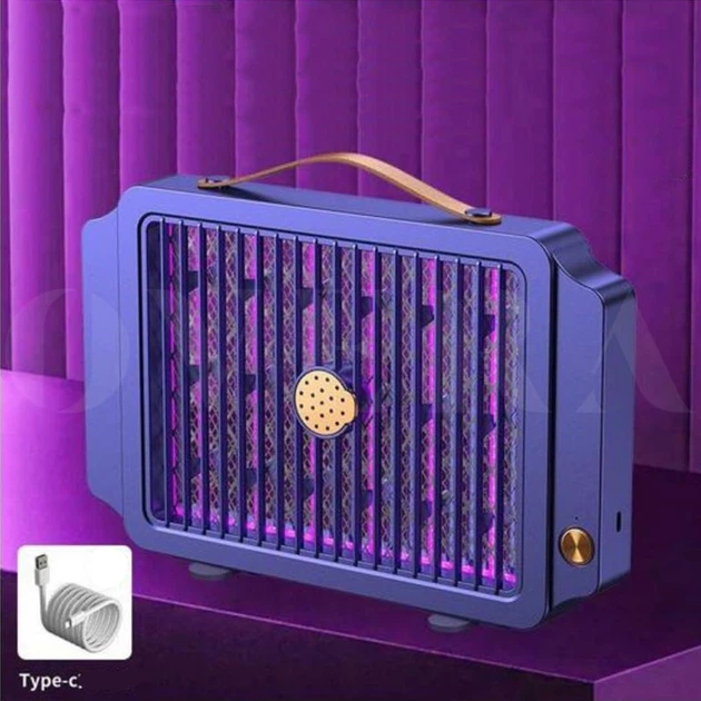 Лампа от насекомых Mosquito Lamp BG-009 аккумуляторная ультрафиолетовая для комаров мух и моли - изображение 9