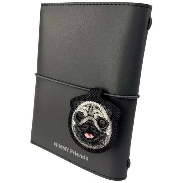 Набор 2в1 блокнот Nimmy New Big-Eye Cute Pets 2.0 + ручка Dog Black (N-XDY-SZB-09A-D) - изображение 3