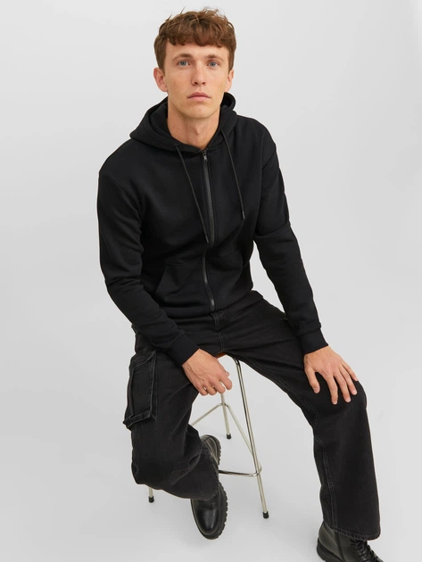 Кофта JACK & JONES 10995949 Чорний M JNJ659 - зображення 6