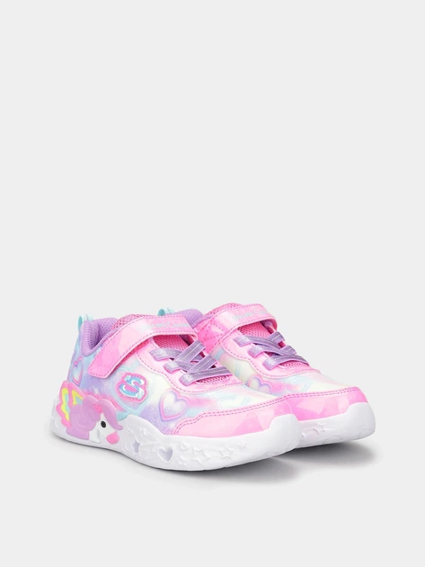 Кроссовки повседневные Skechers 9709444 Розовый 23 KK3800 - Фото 3 Кроссовки повседневные Skechers 9709444 Розовый 23 KK3800 - изображение 3