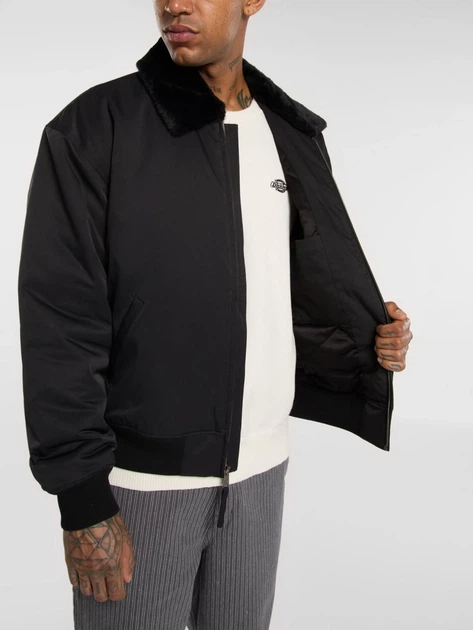 Бомбер Dickies 10223540 Чорний M DIM638 - Фото 2 Бомбер Dickies 10223540 Чорний M DIM638 - зображення 2