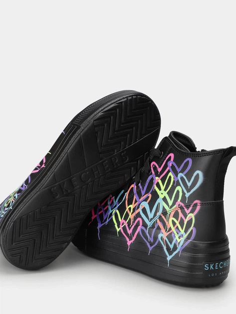 Кеди високі Skechers 9174020 Чорний 38 KK3638 - Фото 4 Кеди високі Skechers 9174020 Чорний 38 KK3638 - зображення 4