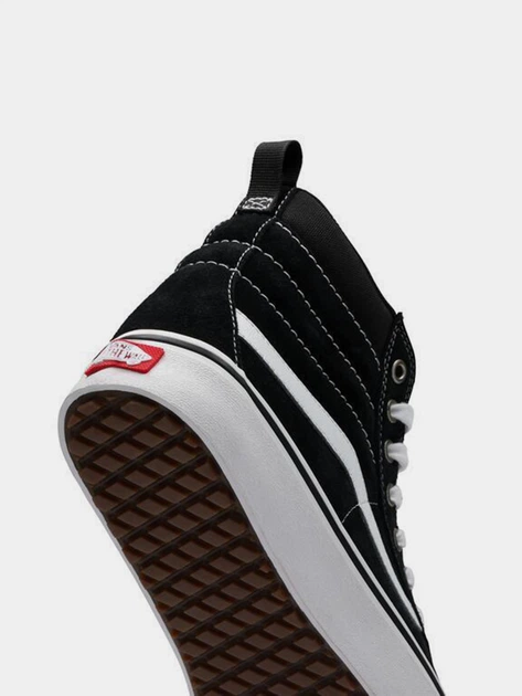 Кеды высокие Vans 10293108 Чёрный 39 VX1785 - изображение 3