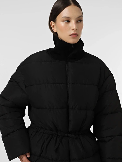Зимова куртка GENDERLESS x INTERTOP Чорний L INT41 - Фото 4 Зимова куртка GENDERLESS x INTERTOP Чорний L INT41 - зображення 4