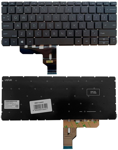 Klawiatura do laptopa HP Probook 430\435 Black (9990000316441) - Zdjęcie 1 Klawiatura do laptopa HP Probook 430\435 Black (9990000316441) - obraz 1