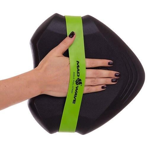 Резинка эластичная, фиксатор для плавания MD ANKLE PULL STRAP LATEX M077603010W Размер 250х40х1,9мм Зеленый - Фото 3 Резинка эластичная, фиксатор для плавания MD ANKLE PULL STRAP LATEX M077603010W Размер 250х40х1,9мм Зеленый - изображение 3
