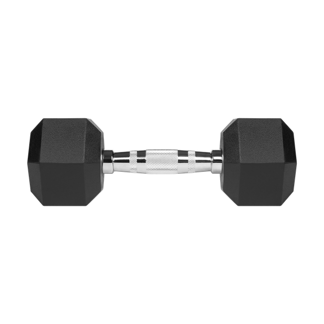 Гантелі з чавуну Rebel HEX 2x5 кг - изображение 4