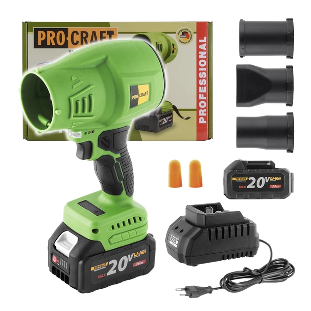 Комплект аккумуляторного триммера Procraft PTA24 и аккумуляторного воздуходувка Procraft PB18 - Фото 3 Комплект аккумуляторного триммера Procraft PTA24 и аккумуляторного воздуходувка Procraft PB18 - изображение 3