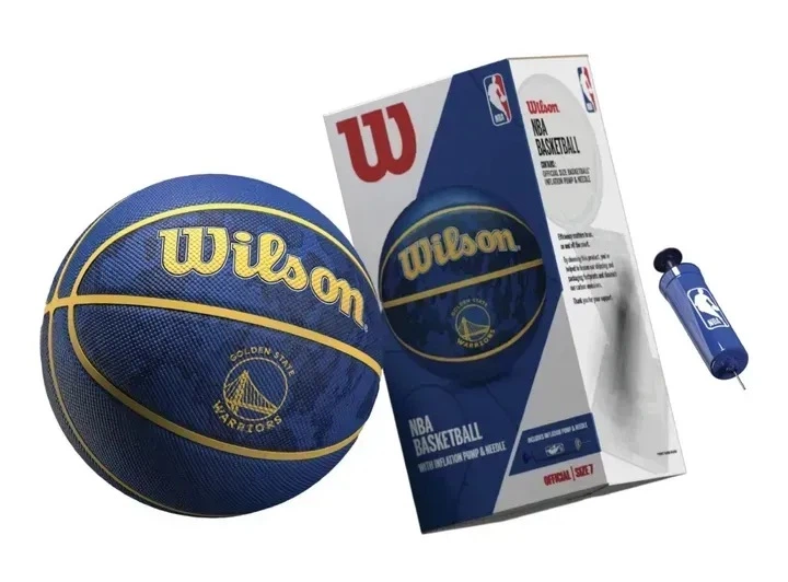 М'яч баскетбольний в подарунковій коробці + насос Wilson NBA TEAM TIEDYE BSKT GS WARRIORS розмір 7 - Фото 3 М'яч баскетбольний в подарунковій коробці + насос Wilson NBA TEAM TIEDYE BSKT GS WARRIORS розмір 7 - зображення 3