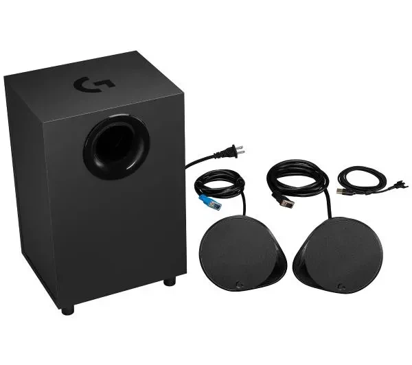 Динаміки Logitech G560 LIGHTSYNC RGB Чорний - Фото 3 Динаміки Logitech G560 LIGHTSYNC RGB Чорний - зображення 3