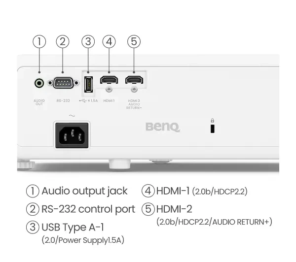 Проектор BenQ TK710 DLP Лазер 4K HDR - изображение 6