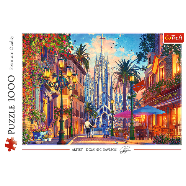Пазл Trefl Art Collection Барселона Іспанія 1000 елементів (5900511107937) - зображення 3