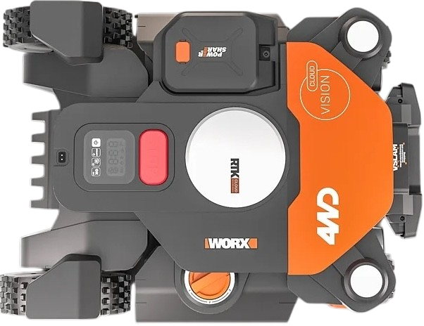 Газонокосарка-робот Worx Landroid Vision Cloud 4WD WR344E - зображення 4