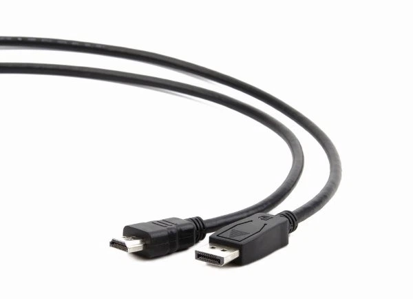 Кабель DisplayPort для видео Cablexpert DisplayPort - HDMI 1.8 м Черный (CC-DP-HDMI-6) - изображение 2