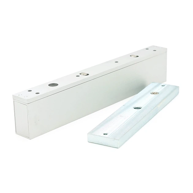 Электромагнитный замок MS-280LED + Уголок LS-280, до 280 кг, DC12V/500mA, DC24V/250mA. Размеры: 250х47х25 мм - Фото 2 Электромагнитный замок MS-280LED + Уголок LS-280, до 280 кг, DC12V/500mA, DC24V/250mA. Размеры: 250х47х25 мм - изображение 2