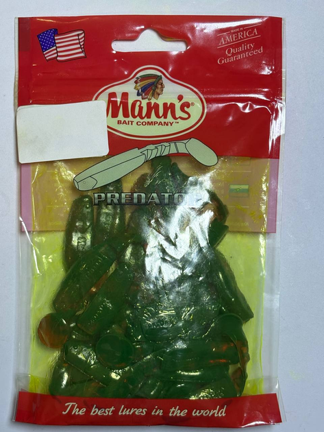 Силікон Mann's Predator #2,5 70mm M056-MO (за 1шт),PD25-M056-MO - зображення 2