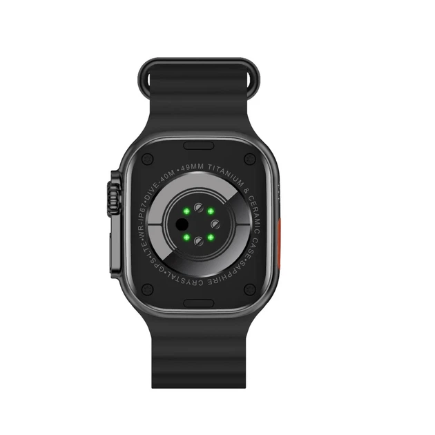 Смарт-годинник W&O X10 Ultra 3 IP67 49 мм Чорний Bluetooth 5.2 300 mAh - зображення 6