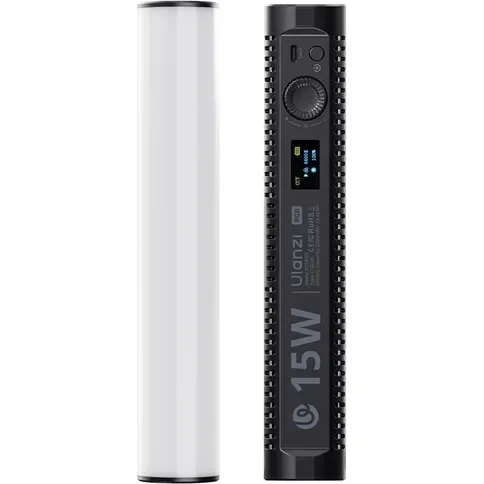 Лампа Ulanzi B15RGB 15W Tube Light LED 250x43x42,2 мм ABS Чёрная - изображение 3