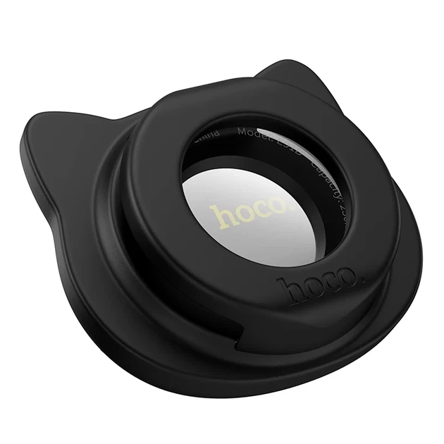 Трекер HOCO E91D для котов и собак Bluetooth 31x31x9 мм ABS черный - изображение 4