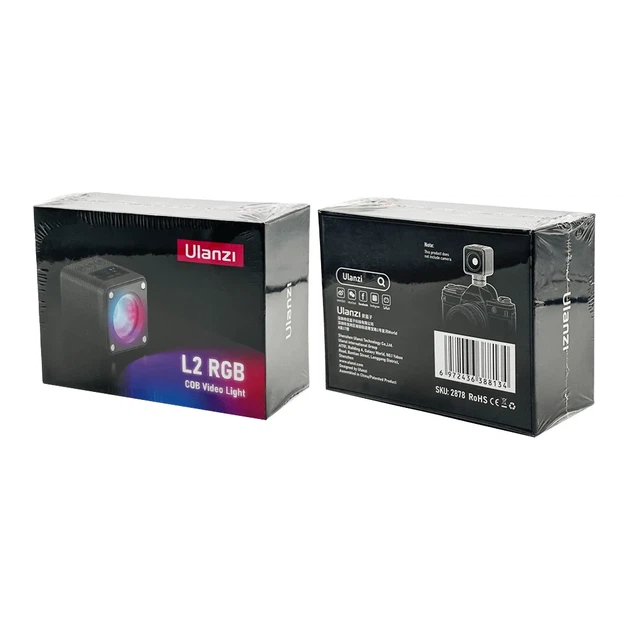 Видеосвет Ulanzi Vijim L2 RGB COB 4W LED Чёрный 70 г - изображение 2