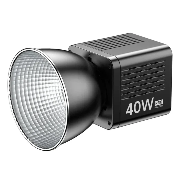 Видеосвет Ulanzi L023 40W Pro COB 10,5x8,5x8,5 см алюминий черный - изображение 2