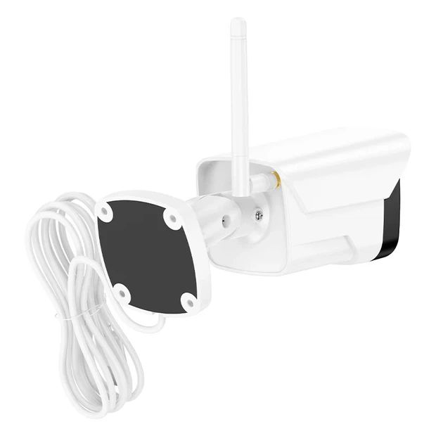 IP-камера видеонаблюдения HOCO D4 Outdoor Full HD 160x65x80 мм пластик белый - изображение 6