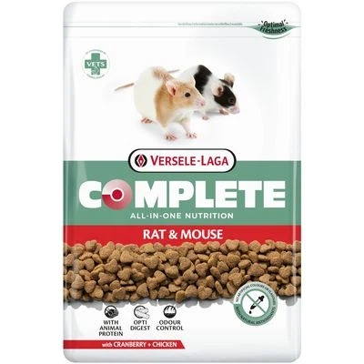 Корм для щурів і мишей Versele-Laga Complete rat & mouse 500г - Фото 1 Корм для щурів і мишей Versele-Laga Complete rat & mouse 500г - изображение 1