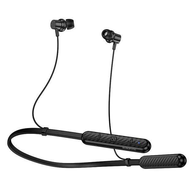 Бездротові навушники BOROFONE BE72 Neckband BT5.4 з мікрофоном 130mAh для спорту (98228D31CF88) - Фото 2 Бездротові навушники BOROFONE BE72 Neckband BT5.4 з мікрофоном 130mAh для спорту (98228D31CF88) - зображення 2