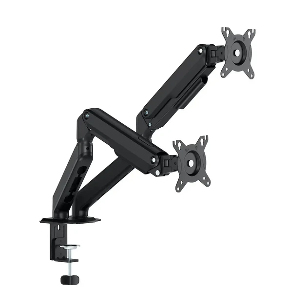 Кронштейн для двох моніторів ITech MBSG-04F Black - зображення 3