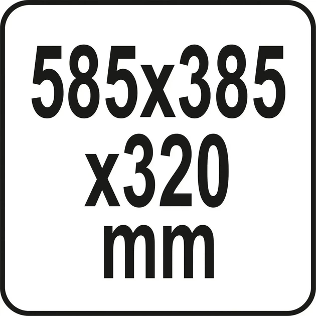 Ящик для инструментов YATO пластиковый 585 x 385 x 320 мм YT-09167 - изображение 4