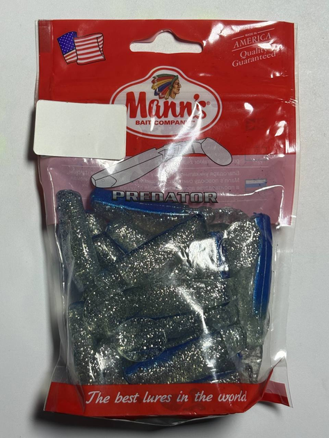 Силикон Mann's Predator #3 90mm M066BU-MFCL (за 1шт),PD3-M066BU-MFCL - изображение 2