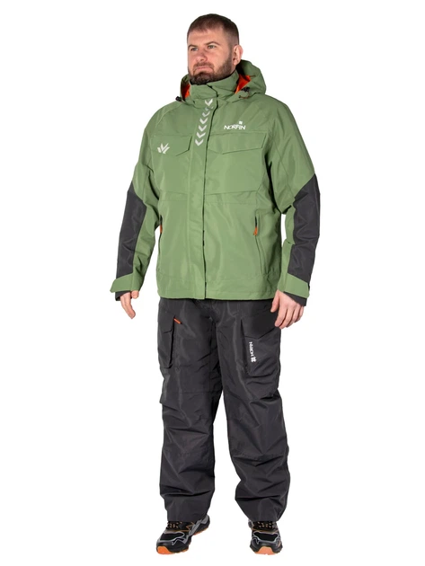 Костюм демісезонний Norfin ALPHA 2 NORTEX BREATHABLE S зелений - зображення 4