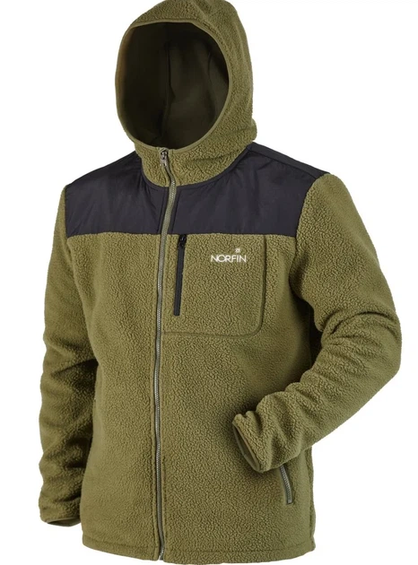 Куртка флис Norfin POLARGUARD GREEN 03 зимняя L 100% полиэстер зеленая - Фото 1 Куртка флис Norfin POLARGUARD GREEN 03 зимняя L 100% полиэстер зеленая - изображение 1