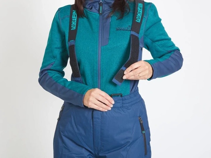 Костюм зимний Norfin Women SNOWFLAKE 2 XS Полиэстер Синий - Фото 7 Костюм зимний Norfin Women SNOWFLAKE 2 XS Полиэстер Синий - изображение 7
