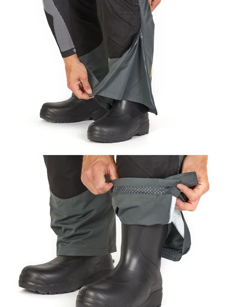 Костюм зимний Norfin ELEMENT FLT 01 S NORTEX BREATHABLE серый водонепроницаемый 6000 мм - Фото 8 Костюм зимний Norfin ELEMENT FLT 01 S NORTEX BREATHABLE серый водонепроницаемый 6000 мм - изображение 8