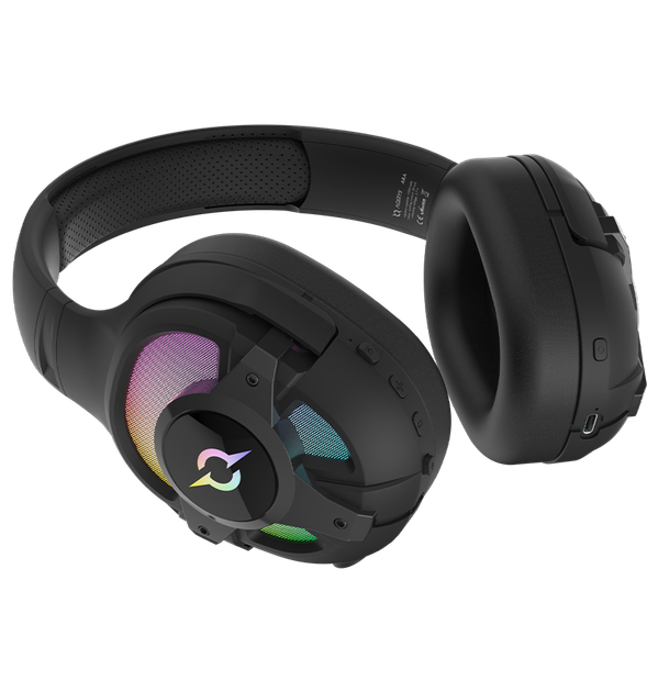 Słuchawki gamingowe AQIRYS ARA Dual Mode: Wireless 2.4GHz Bluetooth Wired black (AQRYS_ARABK) - obraz 19