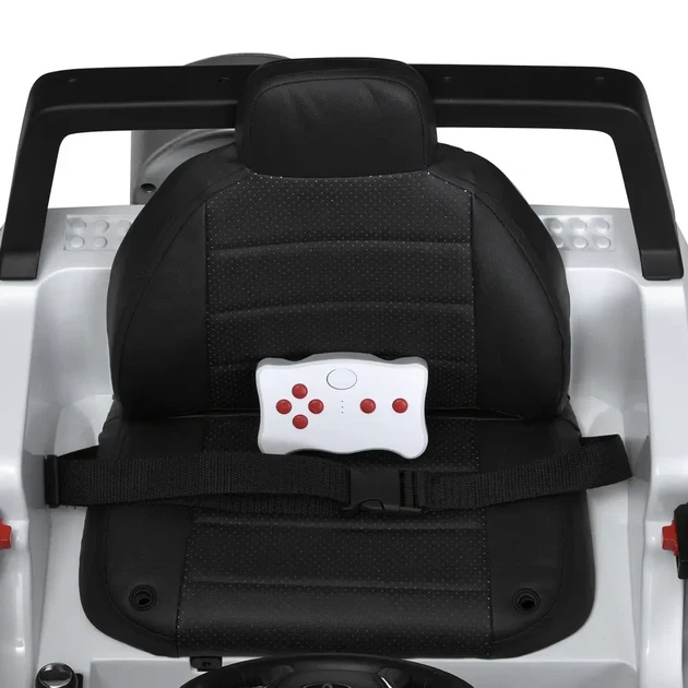 Детский электромобиль джип BAMBI Toyota Land Cruiser M 5101EBLR-1 белый, экокожа, EVA, MP3, Bluetooth, FM - Фото 8 Детский электромобиль джип BAMBI Toyota Land Cruiser M 5101EBLR-1 белый, экокожа, EVA, MP3, Bluetooth, FM - изображение 8