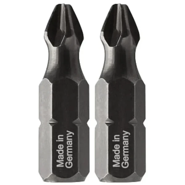 Біти USH Phillips PH1 x 25 мм 2 шт у блістері U0012341/2 - Фото 1 Біти USH Phillips PH1 x 25 мм 2 шт у блістері U0012341/2 - зображення 1