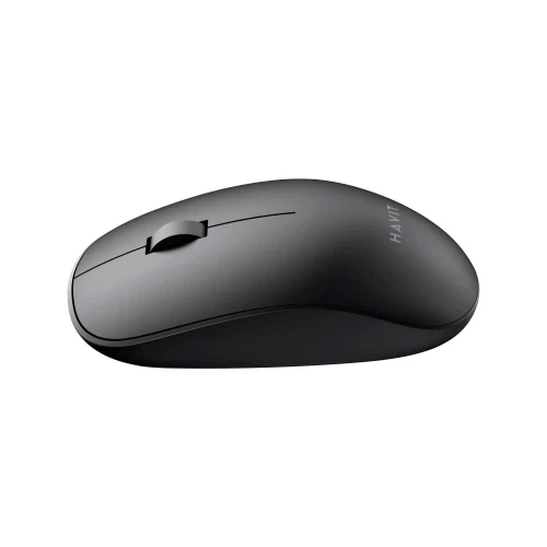 Миша бездротова Havit MS358GT, Black, USB 2.4GHz, оптична, 1200 dpi, 3 кнопки, до 10 м, 1xAA (HV-MS358GT) - изображение 3